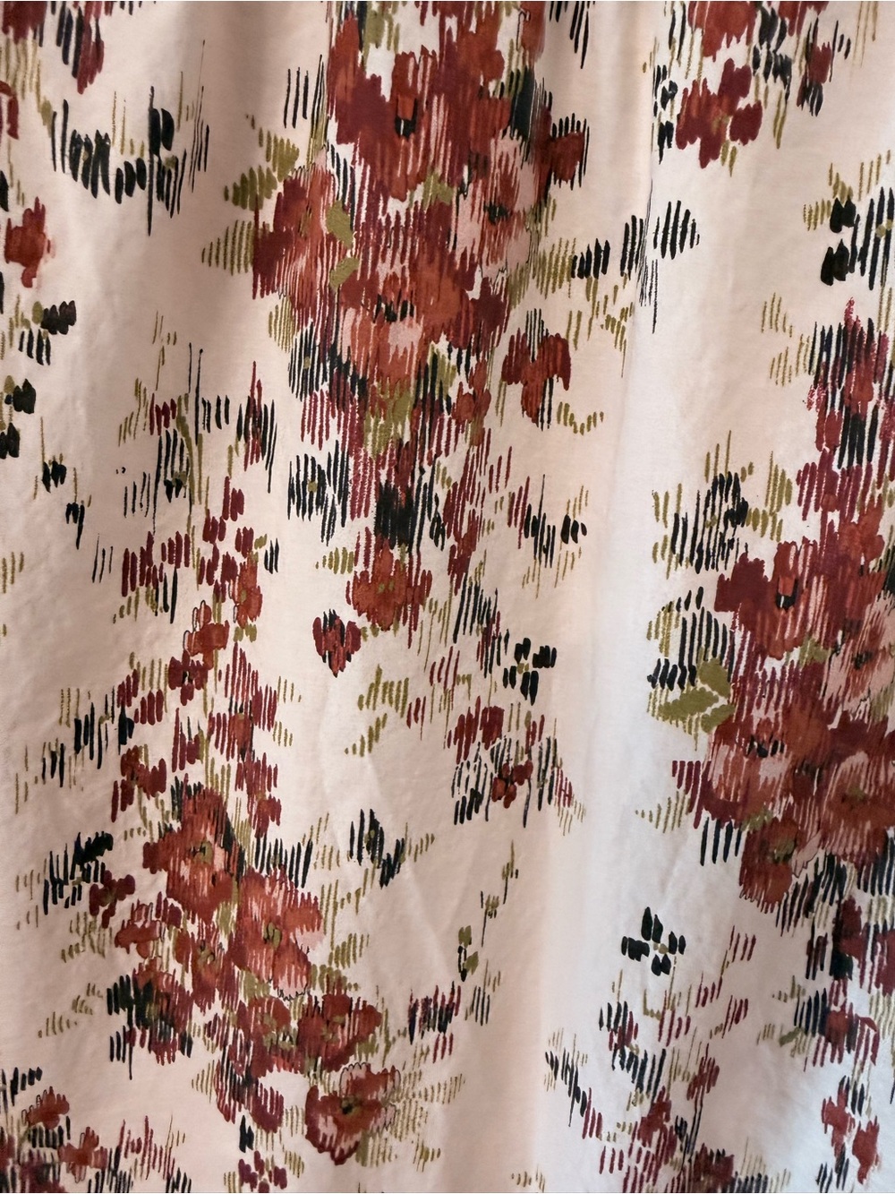 Tuckernuck Floral Corrigan Blouse XS Cotton Top - Picture 8 of 10